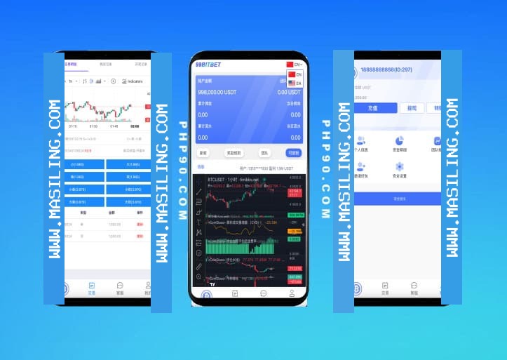BTC虚拟币投注竞猜源码大小单双中英文双语游戏平台系统