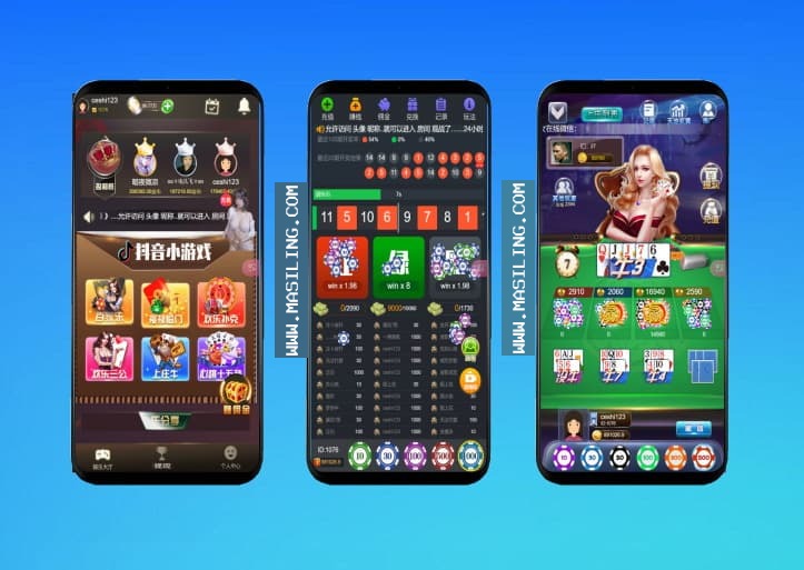 【首发】H5多游戏百家乐去除公众号游戏源码运营版+易支付+后台可控